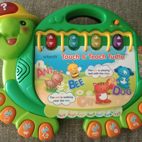 VTech Touch and Teach Turtle - Picture 1 of 10